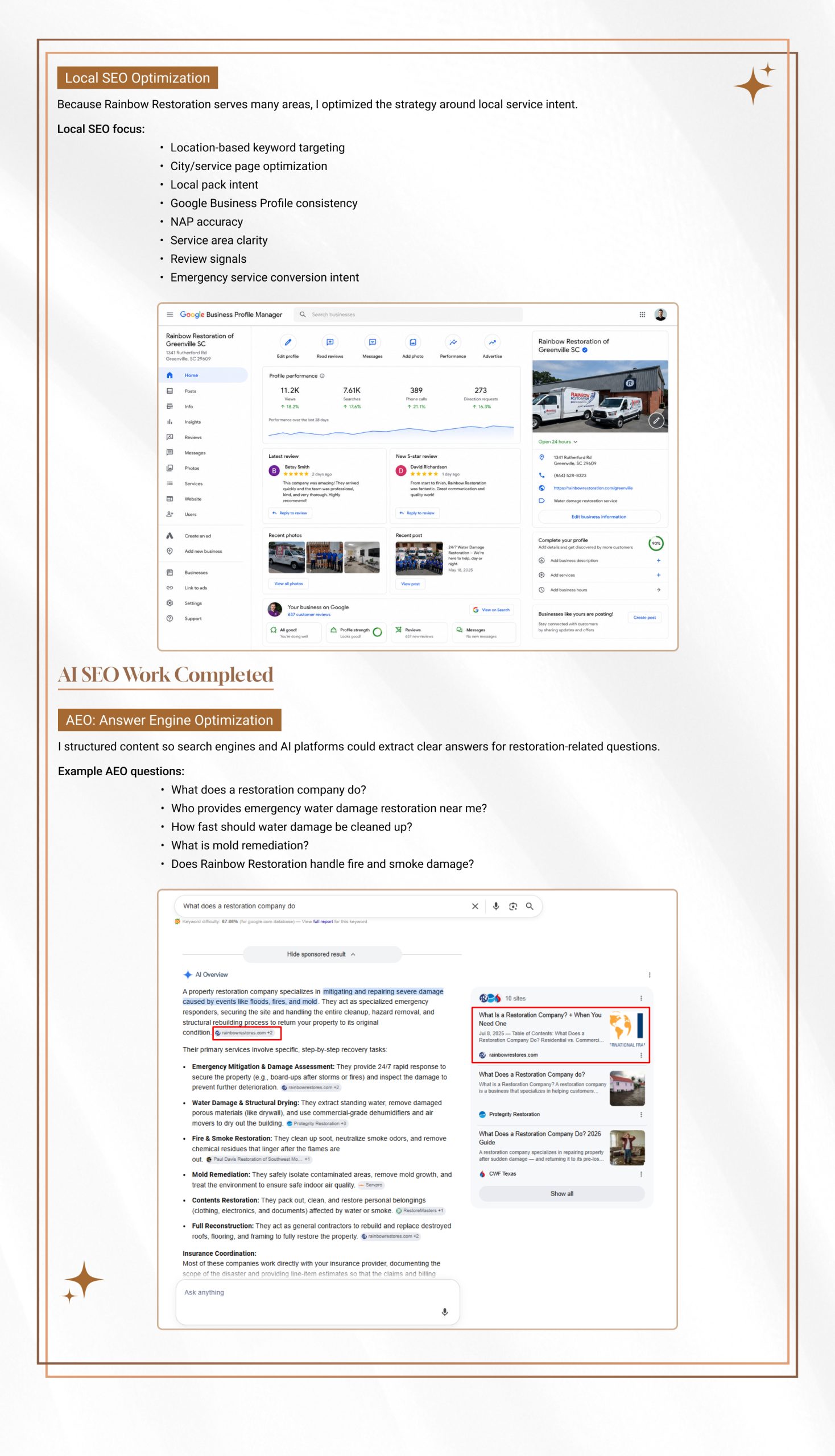 SEO, AEO, GEO & LLMO Case Study | Page 5